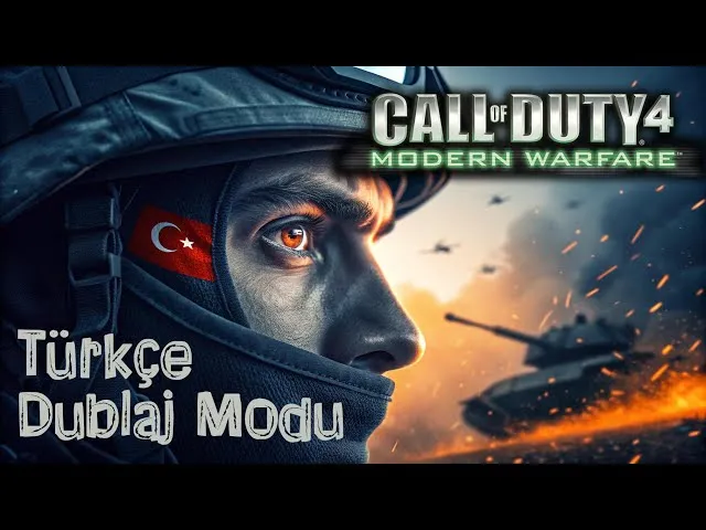 Call of Duty 4 Modern Warfare Türkçe Dublaj Tam Sürüm